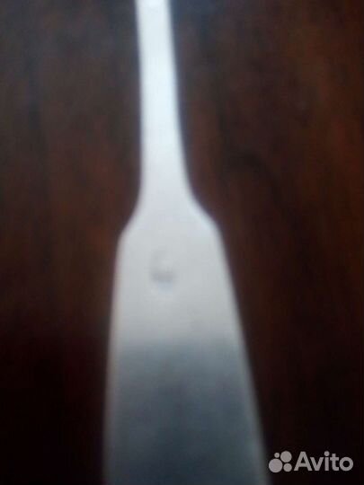 Серебряные антикварные ложки, проба 84, 2 шт