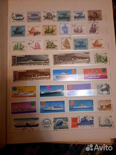 Книга с марками