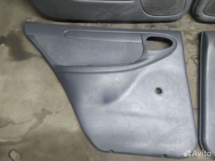 Обшивки дверей Chevrolet lanos (комплект)
