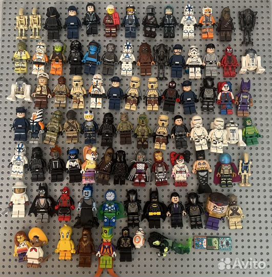 Lego Star Wars/marvel и тд минифигурки