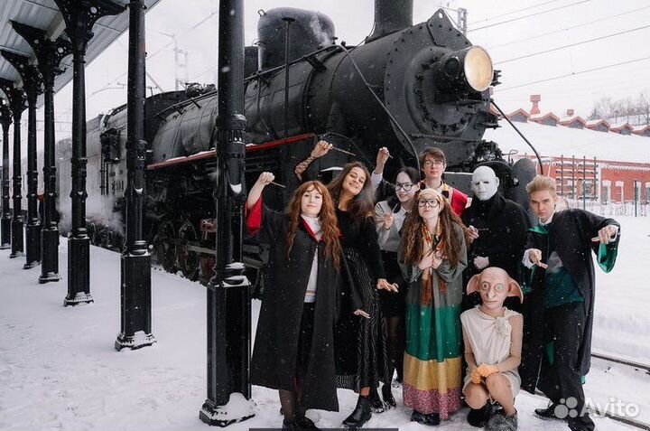 Детямпоезд Гарри Поттер Хогвардс-Экспресс