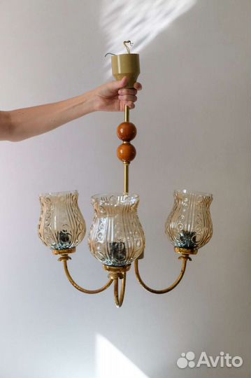 Люстра винтажная СССР