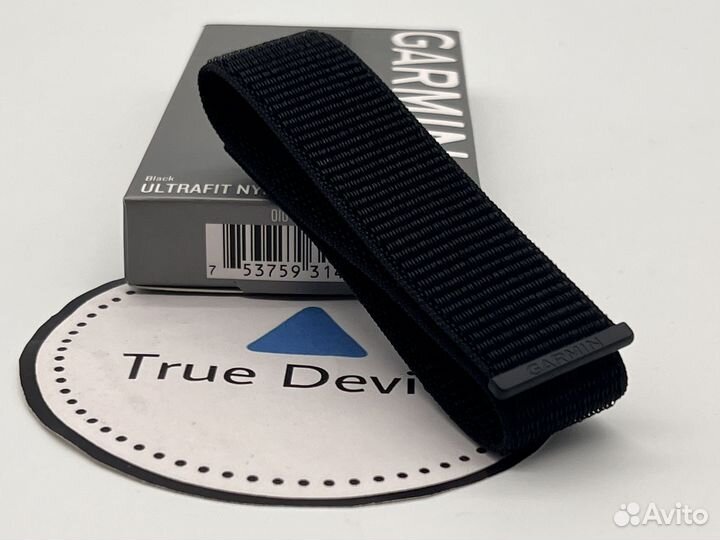 Ремешок Garmin Ultrafit Nylon 26mm черный