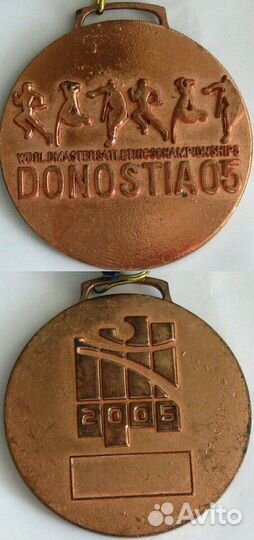 Медаль спортивная шейная WMA wmac imga WMG