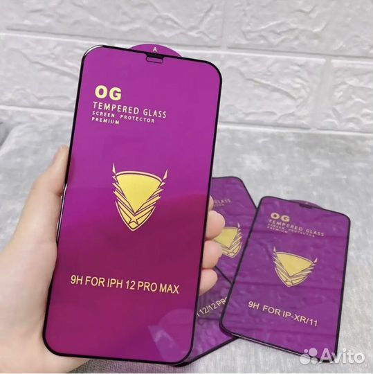 Защитное стекло iPhone вся линейка