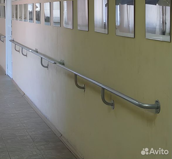 Перила с поручнем пвх