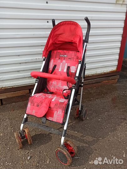 Прогулочная коляска трость бу