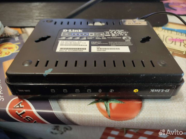 Wifi dlink dir300 (не рабочий) + блок питания