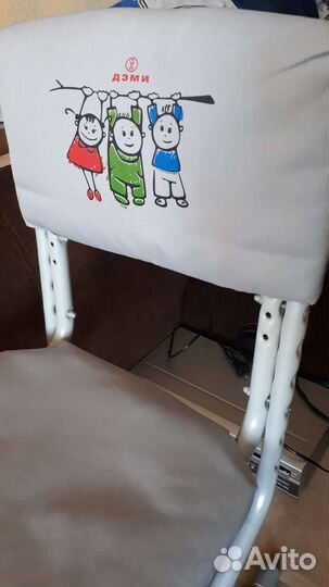 Растущая парта и стул дэми школа