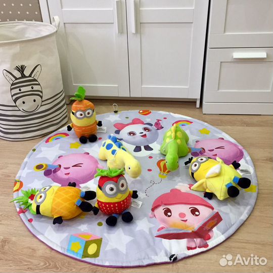 Игровой ковер-чехол для игрушек 2 в 1