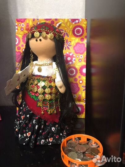 Интерьерная кукла ручной работы