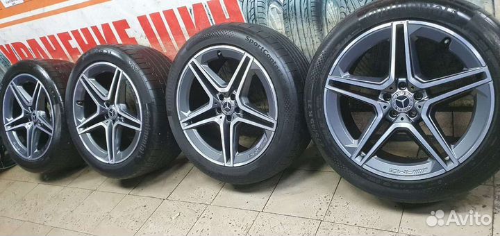 Разноширокие оригинал на Mercedes GLS 167 R21