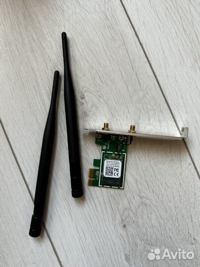 Двухдиапазонный PCI адаптер Wi-Fi Tenda E12