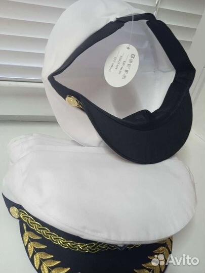 Капитанские фуражки, хлопок