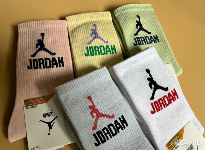 Набор носки Jordan высокие 36-41