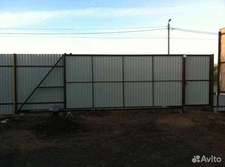 Ворота сдвижные уличные