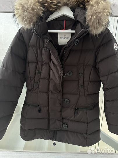 Куртка зимняя moncler женская xs, оригинал