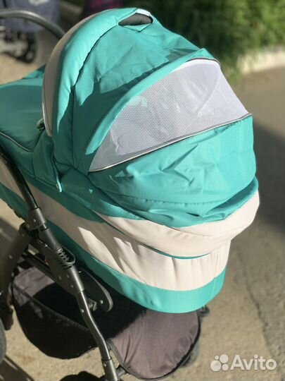 Коляска 2 в 1 Индиго