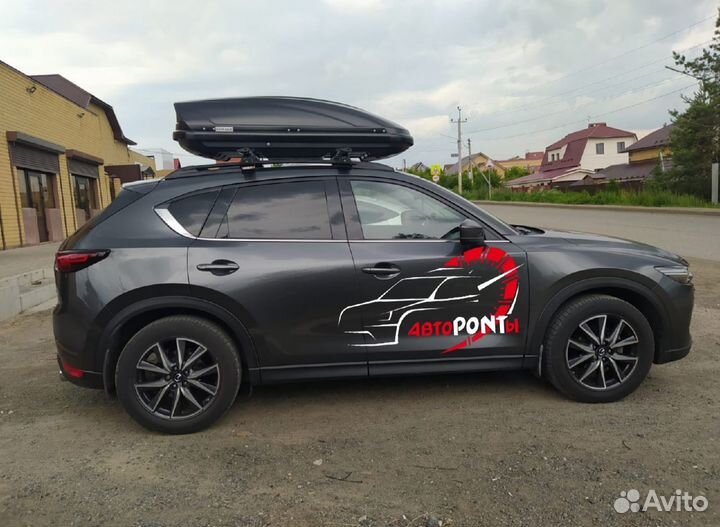 Бокс на крышу Voyage 440л для Mazda CX5