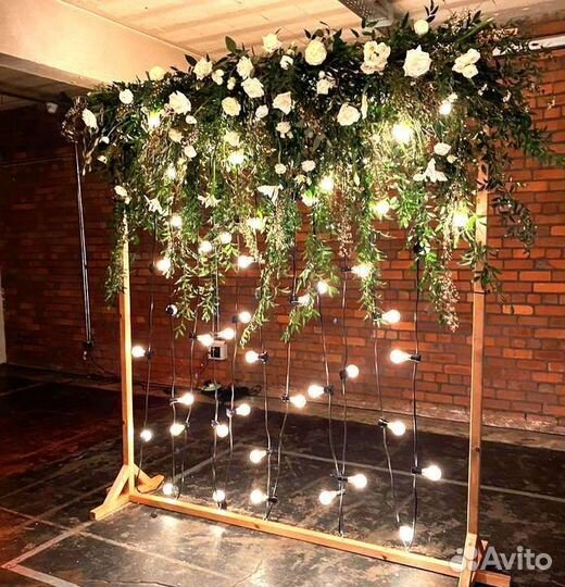 Свадебная арка, оформление свадьбы, фотозона декор