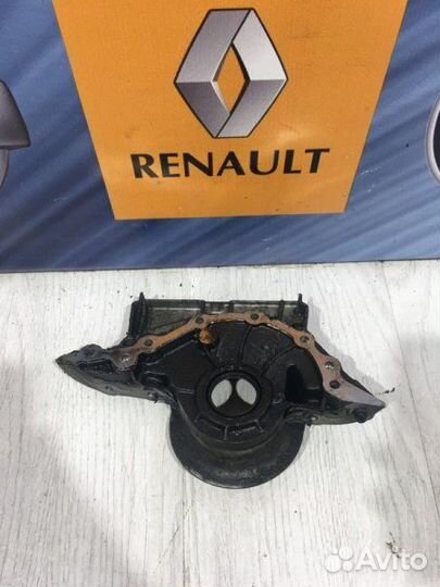 Крышка коленвала Renault sandero
