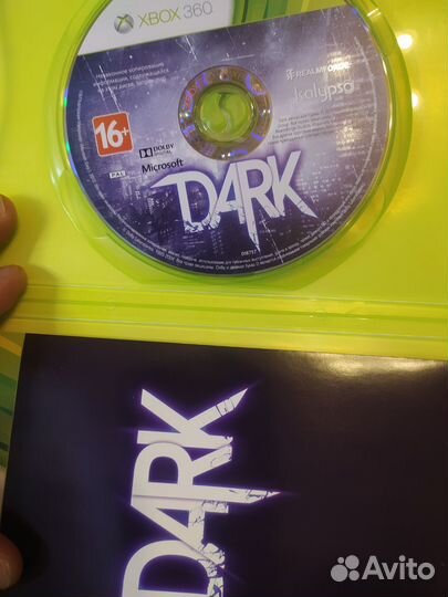 Dark (Video Game) xbox 360 лицензия