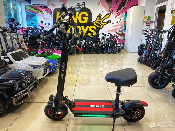 Электросамокат Kugoo Max Speed 600W 11Ah/48V NEW