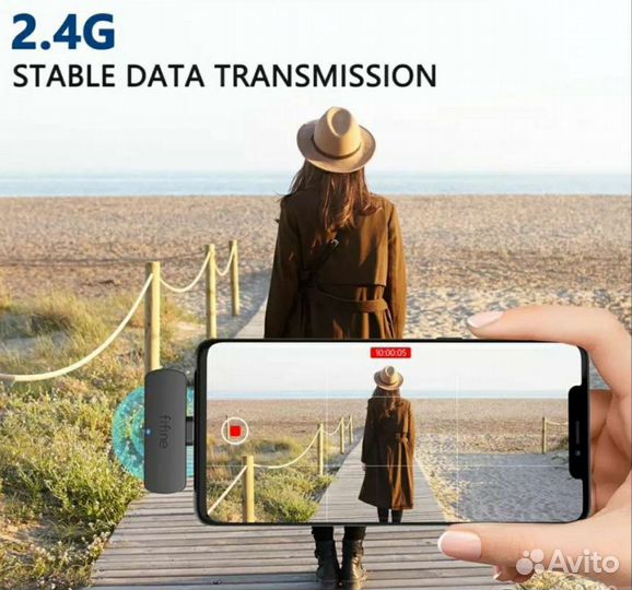 Микрофон петличный fifine M6