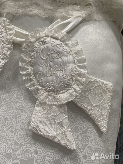 Детский конверт на выписку