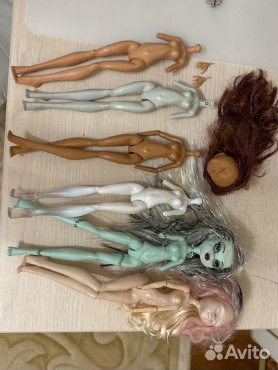 Monster high запчасти, куклы