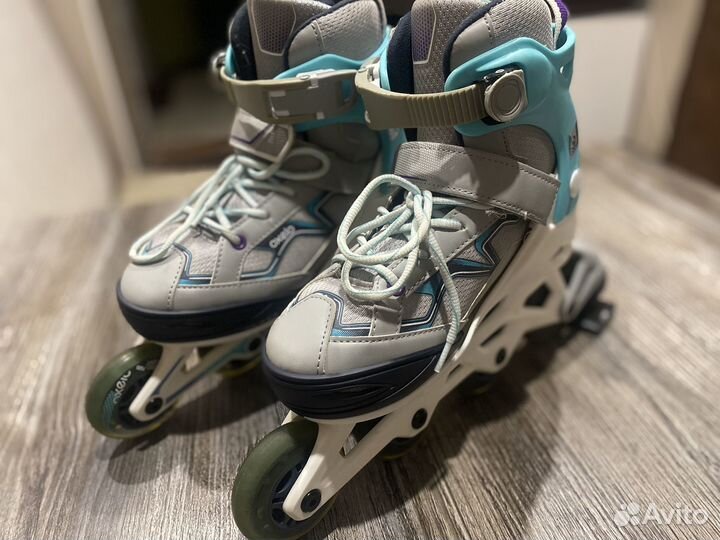 Ролики детские бу на 4 колесах