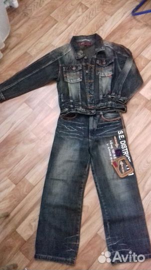 Джинсовый костюм