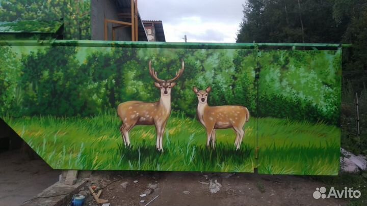 Художественная роспись,граффити,аэрография