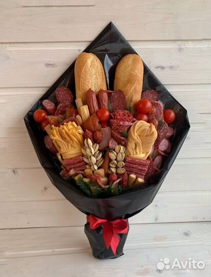 Съедобные мужские букеты