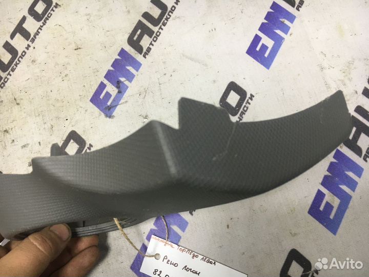 Накладка торпедо левая Рено Логан