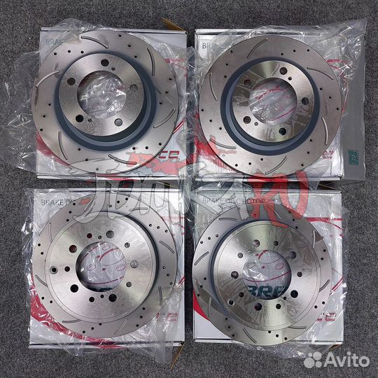 Тормозные диски перфорированные Land Cruiser 200