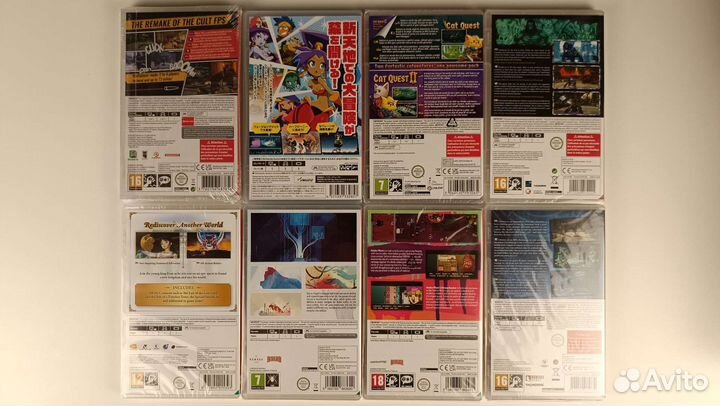 Игры для Nintendo Switch (новые в пленке )