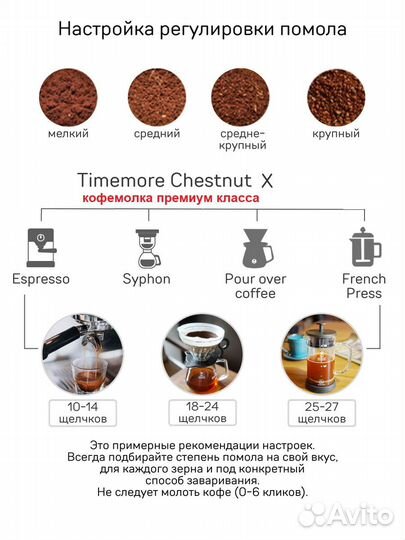 Кофемолка ручная Timemore Chestnut X-safari, зеленая