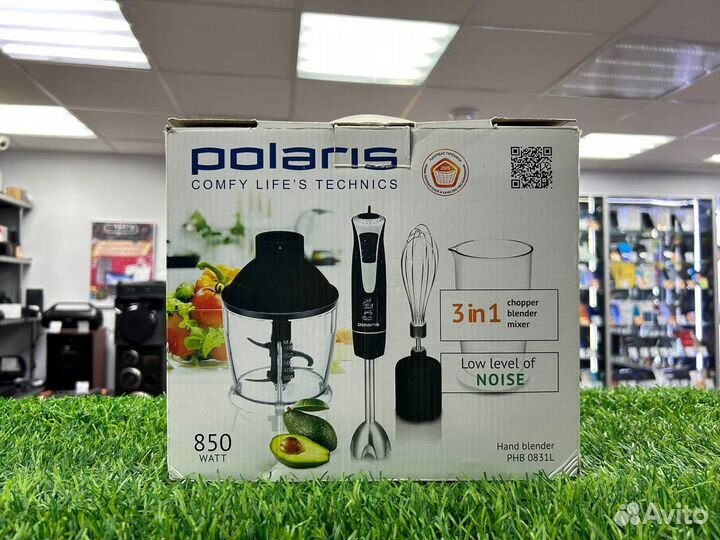 Погружной блендер Polaris PHB 0831L