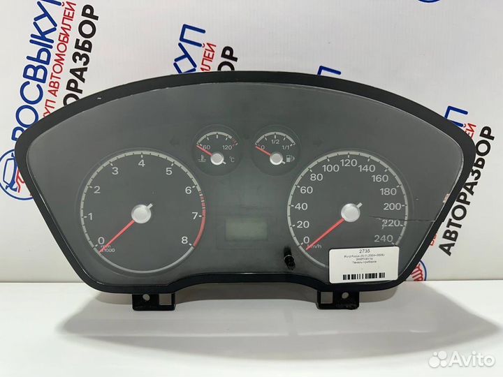 Панель приборов Ford Focus 2 дорестайлинг