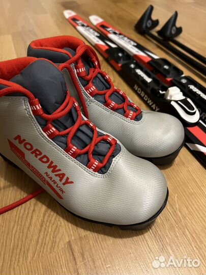 Беговые лыжи детские 130 nordway Спортмастер