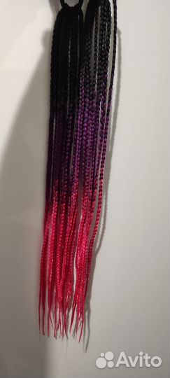 Афрохвост на резинке. Афро резинка