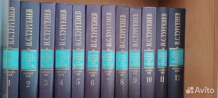 Сборник томов Тургенева