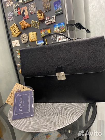 Портфель мужской dr koffer кожаный новый