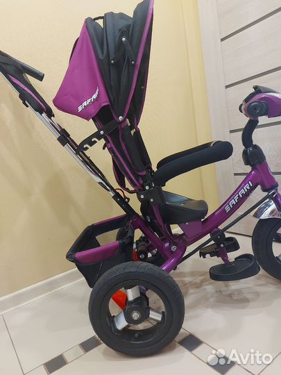 Трехколесный велосипед коляска