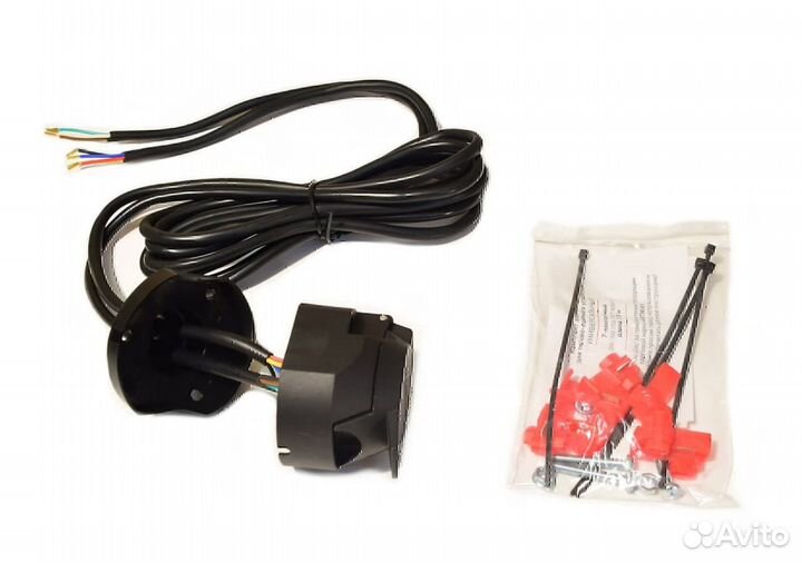 Фаркоп Kia Rio 2 (De) (SD хб.) 2005- 2011 +электр