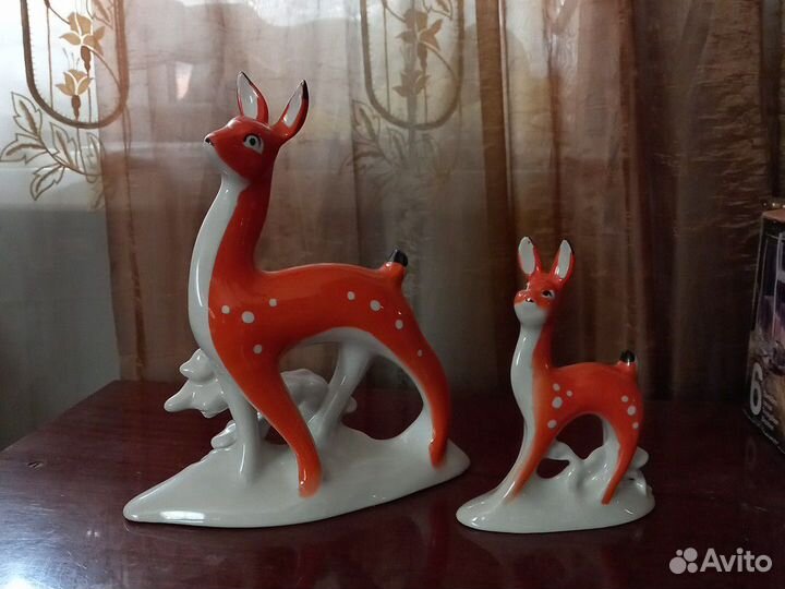 Олениха с олененком гфз