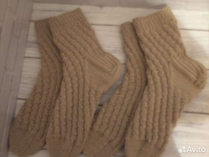 Носки вязаные мужские