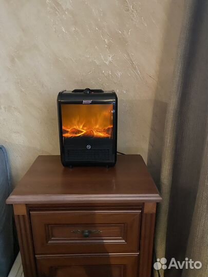 Обогреватель-камин, маленький