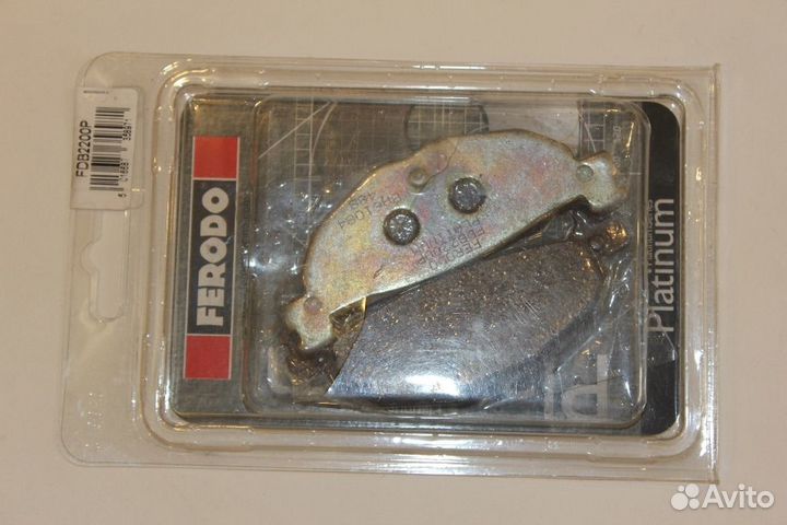 Колодки тормозные дисковые Ferodo
